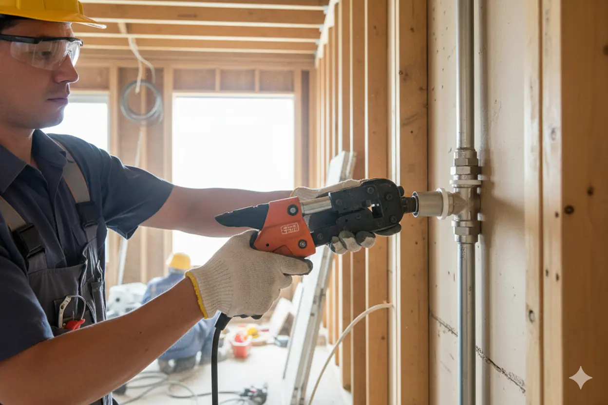 انتخاب سه راهی 90 درجه دیواری پرسی