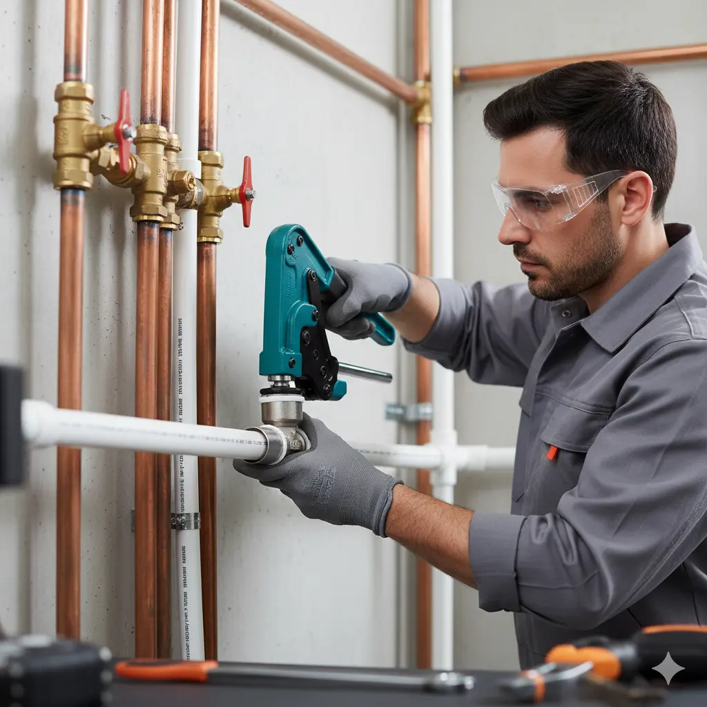 نصب سه راهی پرسی پنج لایه